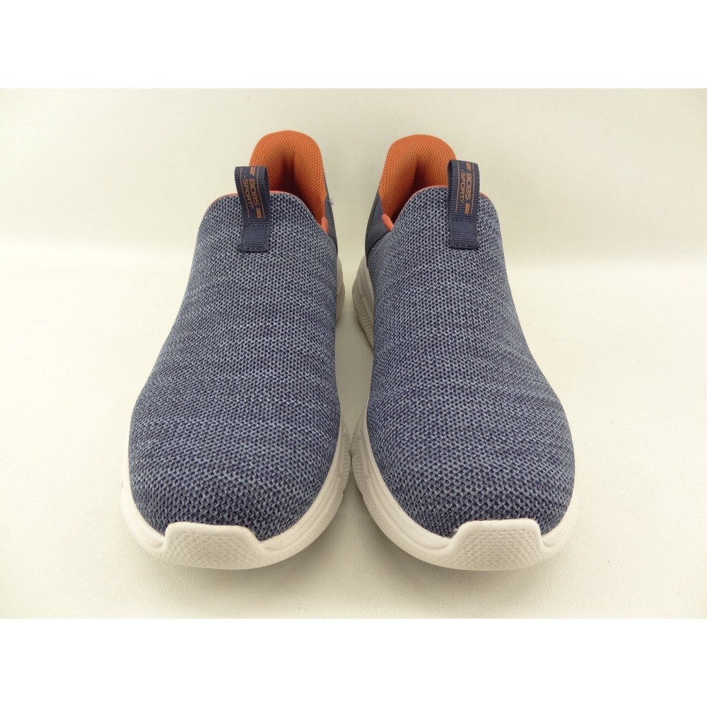 Skechers Slip-Ins Men's Size 9 US Shoes Blue Sneakers Flex Bobs B Flex No Tie - Picture 3 of 11